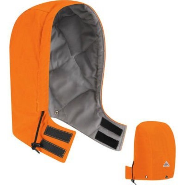 Vf Imagewear EXCEL FR ComforTouch Flame Resistant Universal Fit Snap-On Hood HLH2, Orange, Size M HLH2ORRGM